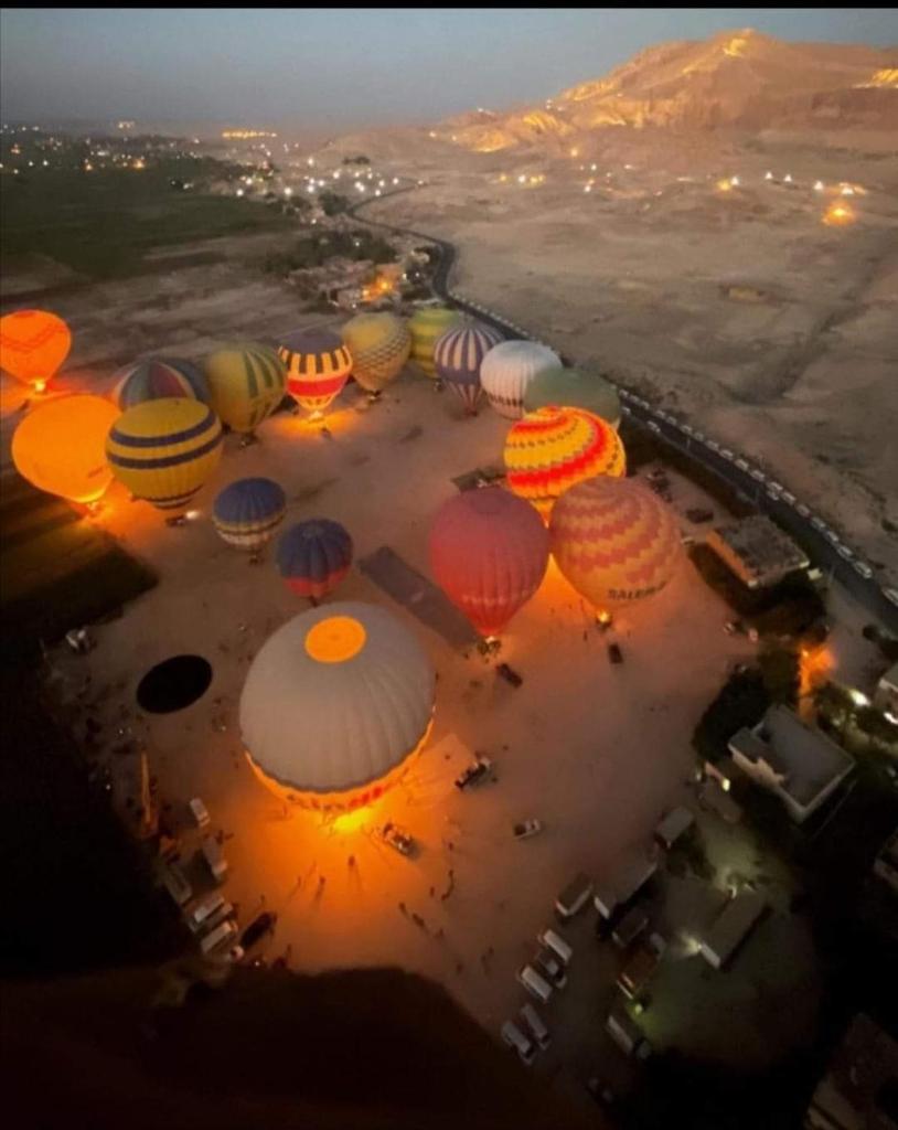 Hot Air Balloon ride in Luxor sun rise